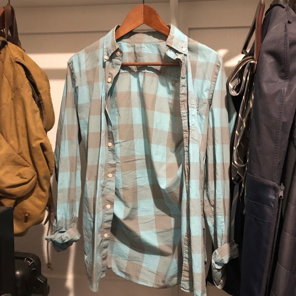 Jcrew blue light button up - Picture 1 of 3